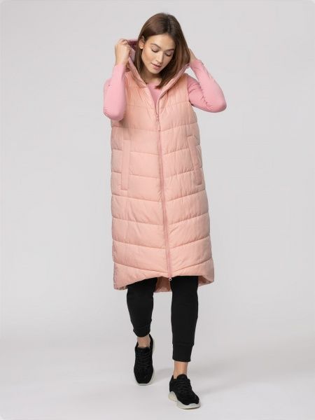 Жилет 4F D4L21-KUDP302-56M M розовый