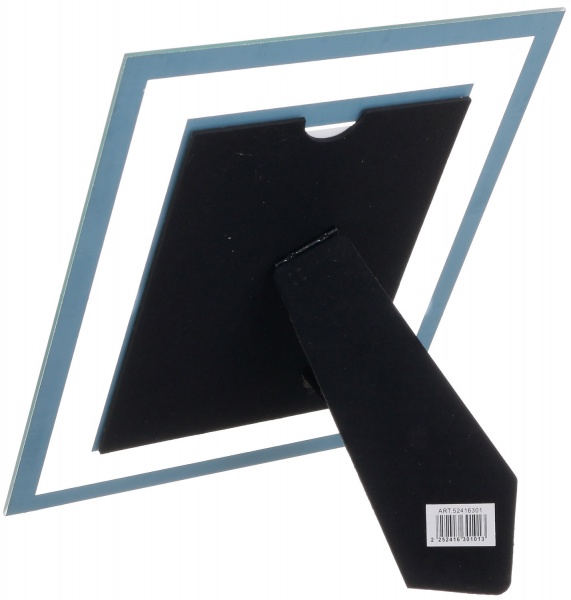 Рамка для фото Bonjour 1 фото 10x15 см серебряный 