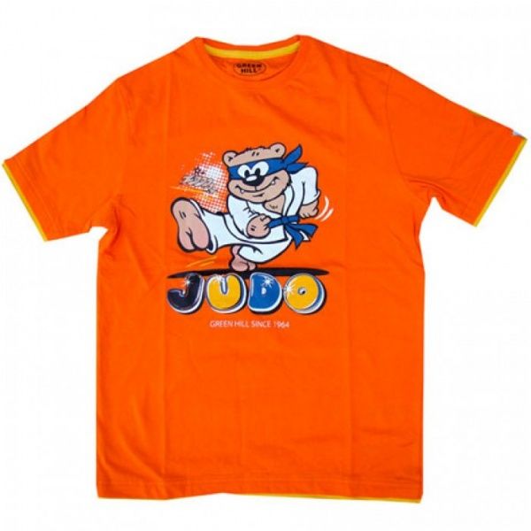 Футболка Green Hill Дзюдо р.7-8 років GHB-01-13 7/8 помаранчевий