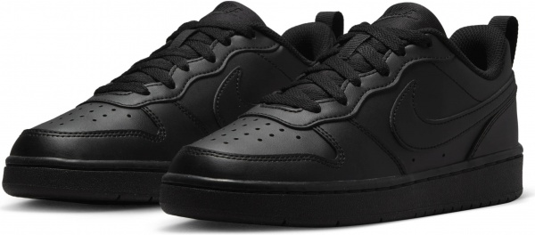 Кроссовки Nike NIKE COURT BOROUGH LOW RECRAFT DV5456-002 р.36,5 черный