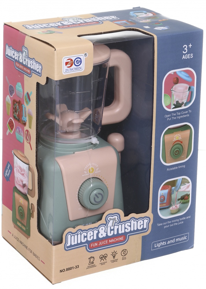 Игровой набор KAICHENGDA соковыжималка с аксессуарами OTE0656440