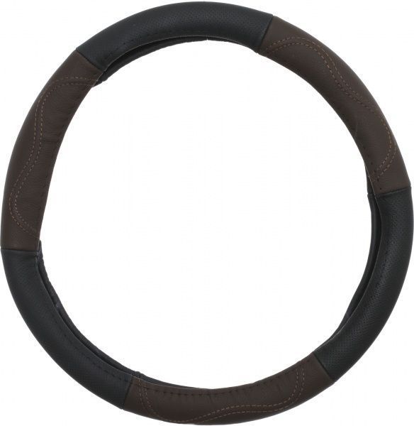 Чехол на руль Auto Assistance NR1405-L M черно-коричневый
