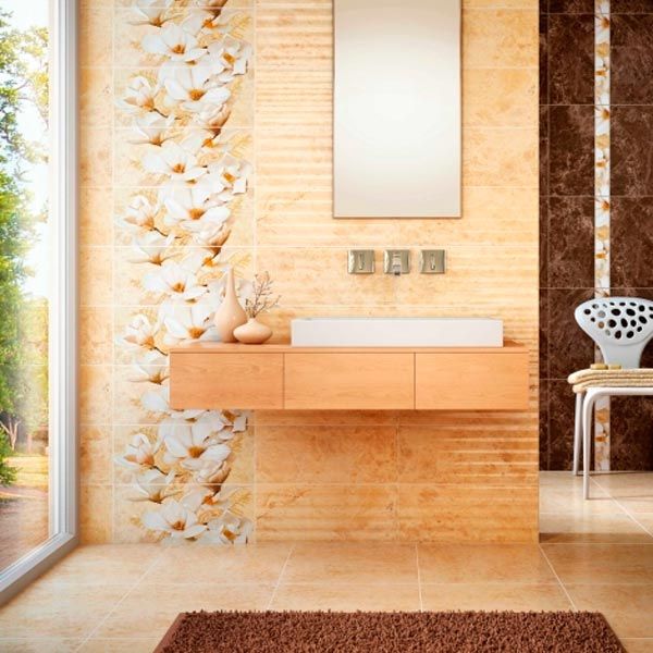 Плитка InterCerama EMPERADOR коричнева світла 66 031 43x43