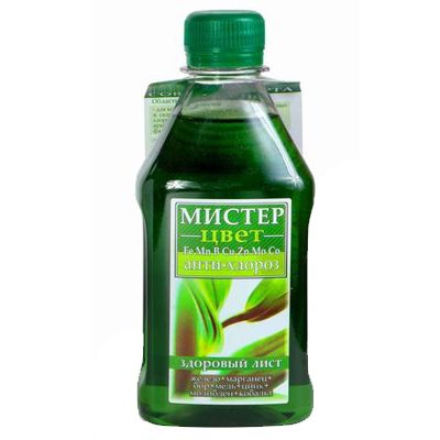 Удобрение Мистер Цвет анти-хлороз 0.3 л