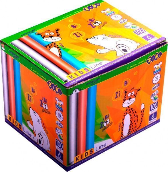 Мел цветной 100 шт. Kids Line ZB.6718-99 ZiBi