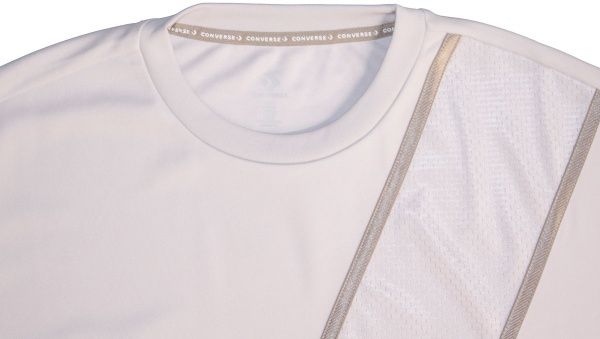 Футболка Converse ASYMMETRICAL SHINE SS TEE 10017047-036 р.M світло-сірий