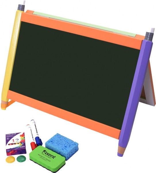 Мольберт двухсторонний Карандашики lux 40х60 см