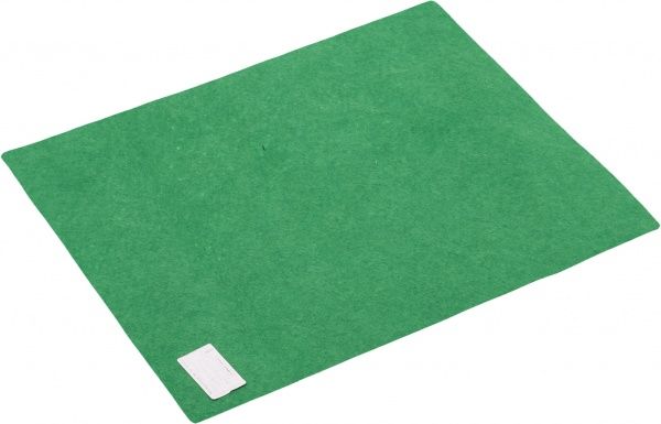 Фетр с принтом Горох зеленый 1 мм, 42,5x33 см