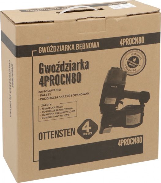 Цвяхопістолет барабанний Ottensten 4PRO   CN80