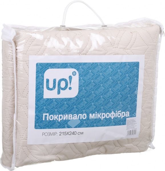Покривало Ultrasound 215x240 см UP! (Underprice) бежевий/айворі 