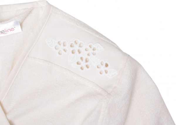 Халат махровий 154424 р. M кремовий 