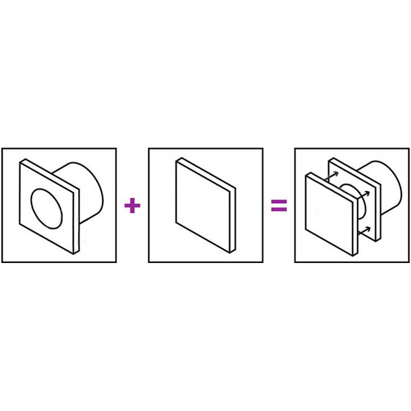 Вытяжной вентилятор Вентс Эйс 100 ТН