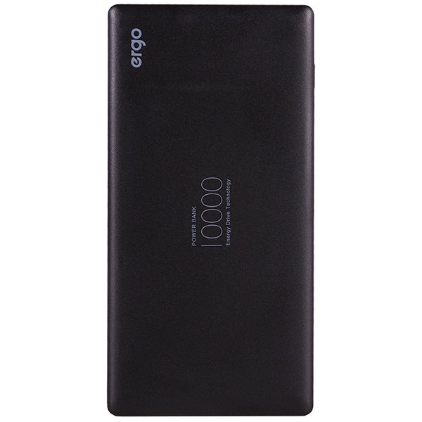 Портативное зарядное устройство Ergo 10000 mAh black (LP-83B)