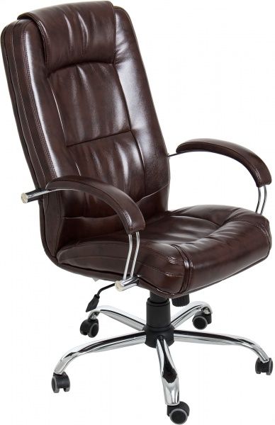 Крісло AMF Art Metal Furniture Монако мадрас темно-коричневий 