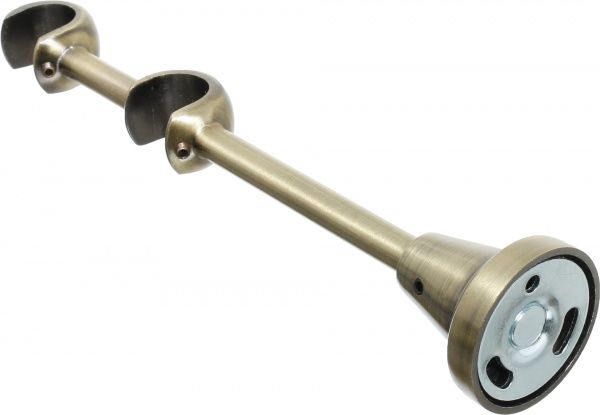 Карниз Gardinia Ally подвійний набірний d19/19 мм 240 см антична латунь 