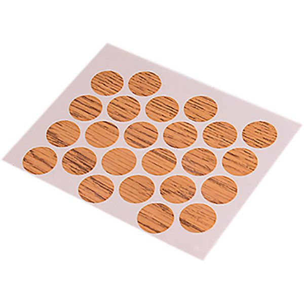 Заглушка на мініфікс самоклейка 24 шт. дуб світлий DC