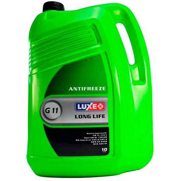Антифриз Luxe Long Life G11 -40°C 10л зеленый 
