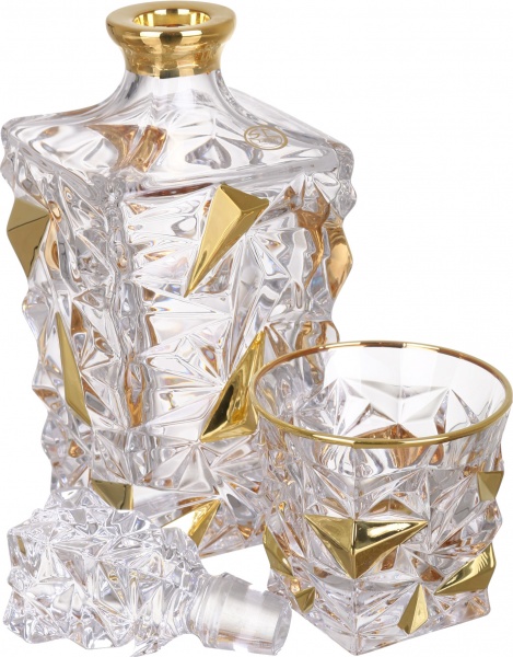 Набор для виски VERTIGO золото 7 шт. Same 