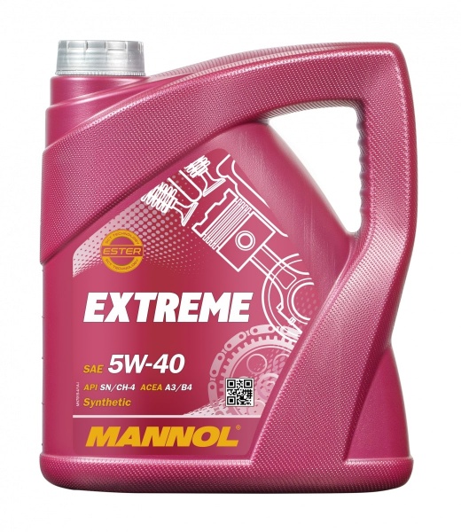 Моторное масло Mannol Extreme 5W-40 4 л (MN7915-4)
