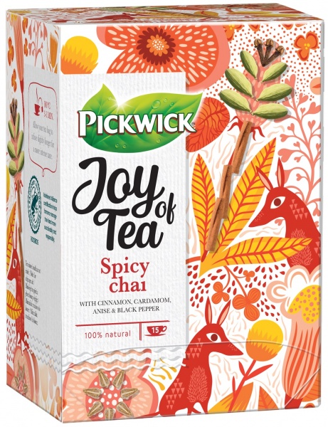 Чай ройбуш Pickwick Joy of Tea Spicy Chai 15 шт. 26,25 г 