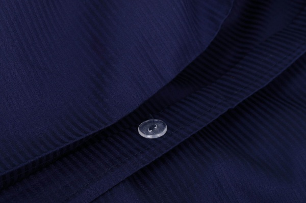 Комплект постільної білизни Mishalle євро темно-синій Ideal 