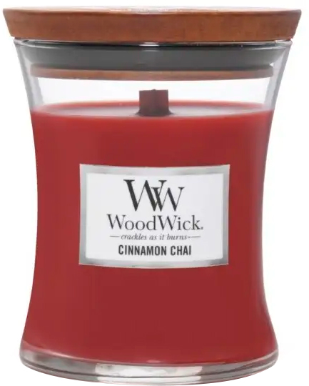 Свеча ароматическая Woodwick Mini Cinnamon Chai 85 г 