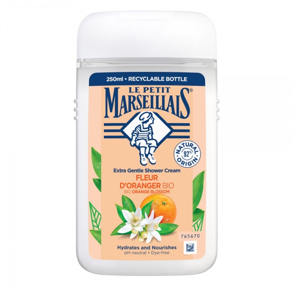 Гель для душу Le Petit Marseillais БІО квітка апельсинового дерева 250 мл