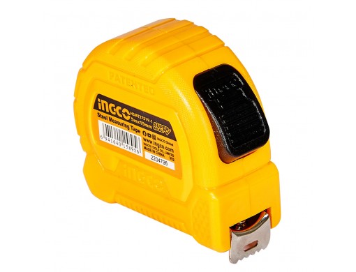 Рулетка INGCO автостоп Super Select HSMT27519-1 3 м x 16 мм