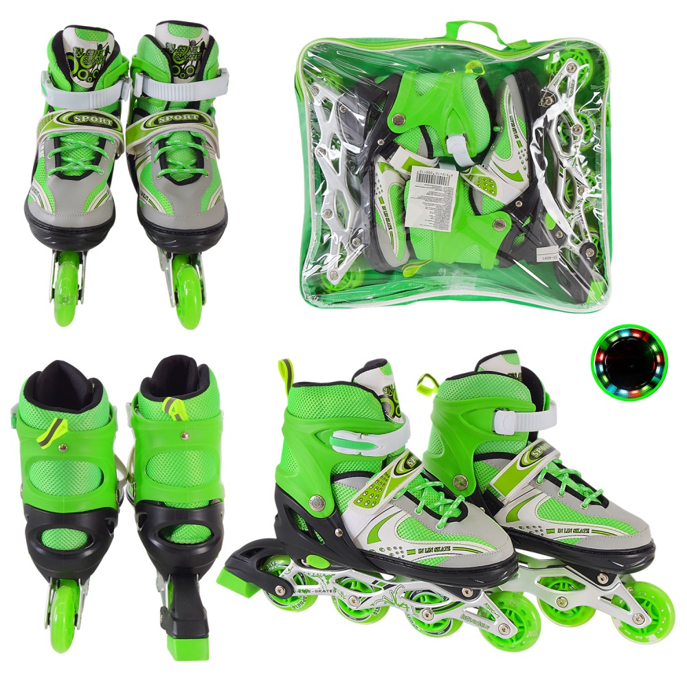 Роликовые коньки Shantou L (39-43) RL2421 р. 39 в ассортименте