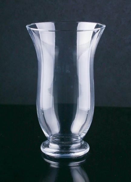 Ваза скляна 15х25 см