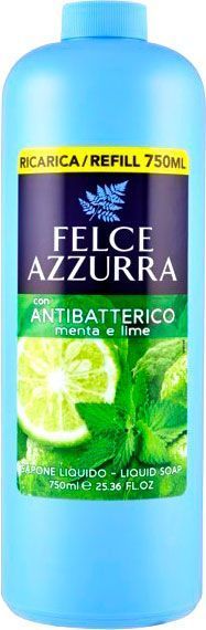 Мыло жидкое Felce Azzurra Antibacterico Mint&Lime 750 мл 1 шт./уп.