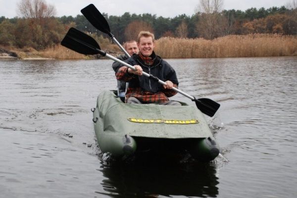 Байдарка BoatHouse 2. STREAM 425 (2B_TNP+ 2НК) серый