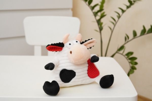 Мягкая игрушка Same Toy Корова/Бык (черно-белый) 18 см A1009/18
