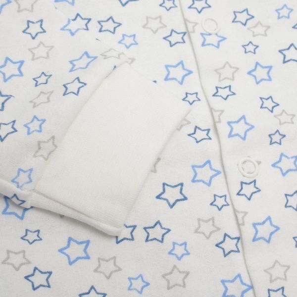 Боди Фламинго ясельный р.74 молочный 647-310 