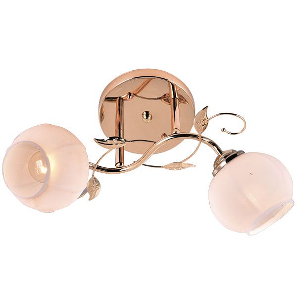 Люстра стельова Accento lighting 2xE27 золотий ALG-78931/2 