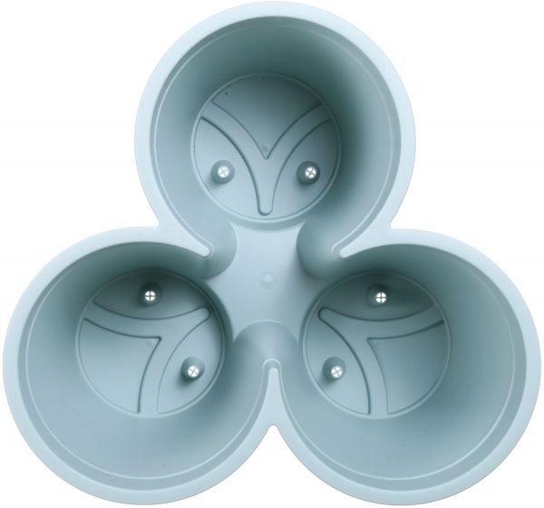 Горшок для цветов 44x20 см фигурный светло-зеленый 