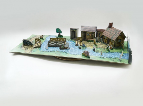 Книга Володимир Тихомолов «URBI. Садиба мисливця і рибалки. Розвивальна гра для дітей» 978-966-634-955-5