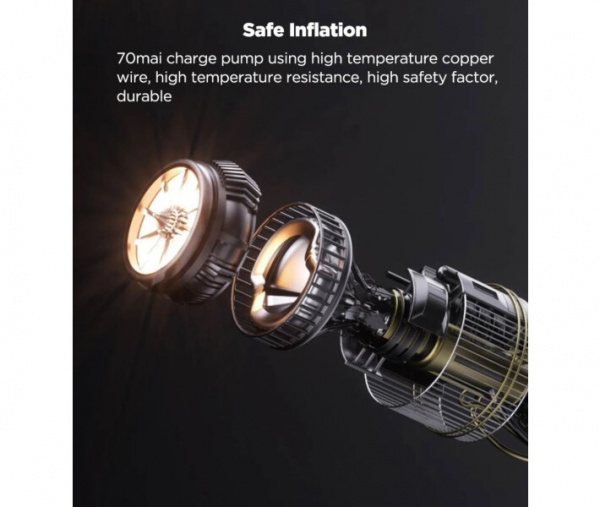 Компресcор автомобильный 70mai Midrive TP04 (841552)