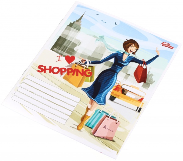 Тетрадь школьная 18 листов в линейку в ассортименте Мечты сбываются