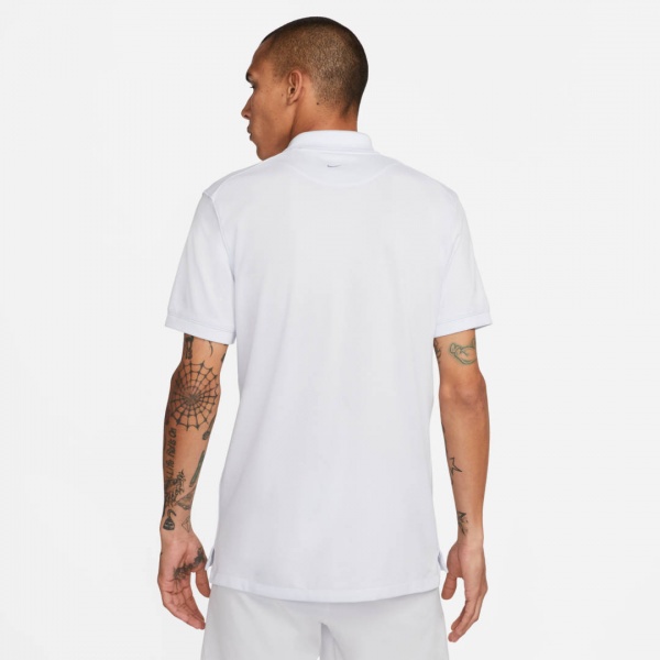 Поло Nike THE POLO DF RAFA SLIM DD8532-085 р.M белый