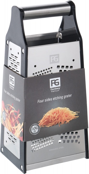 Тертка чотиристороння Premium 23х10,7х8,4с см 9325-2 Flamberg Premium