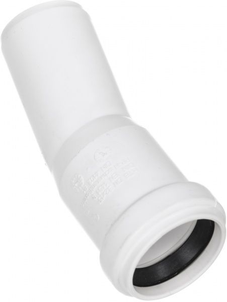 Колено канализационное Magnaplast d32x15°