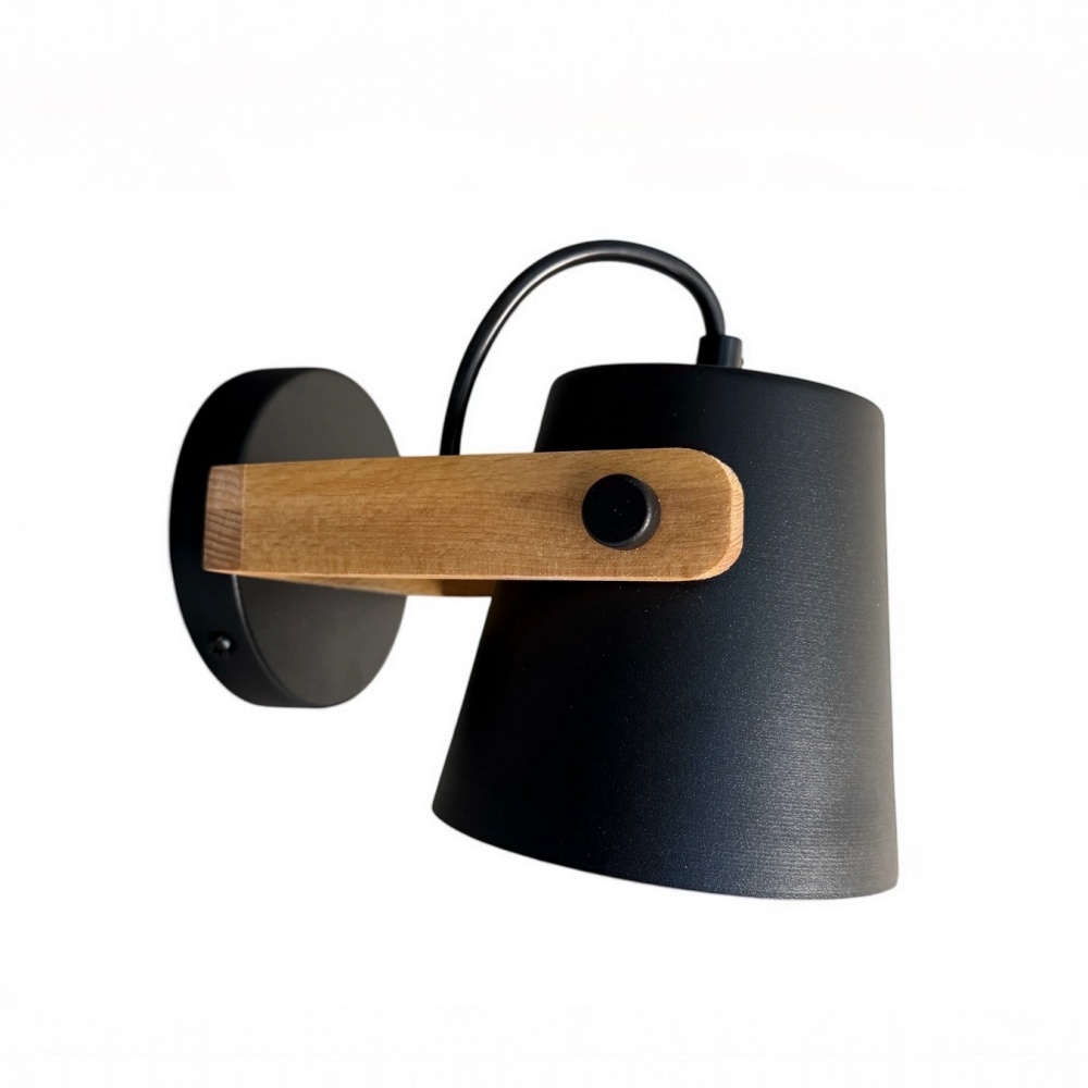 Бра LIGHT SET VOLOSHKA WLC 1x12 Вт GX53 черный