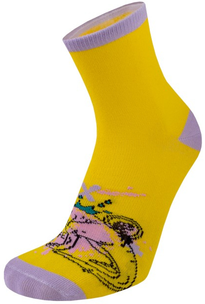 Носки детские унисекс Duna 5419 р. 22–24 желтый с рисунком