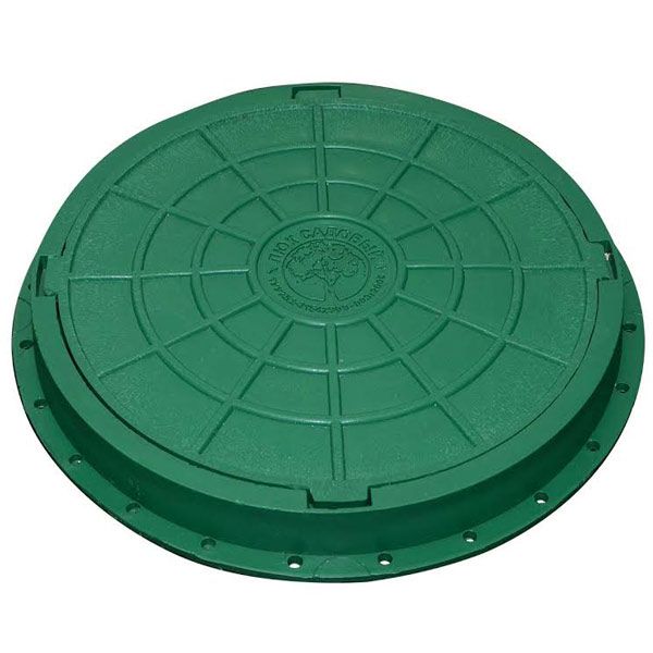 Люк полимерный Импекс-Груп зеленый