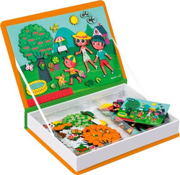 Игра настольная Janod Magneti'book 4 сезона J02721