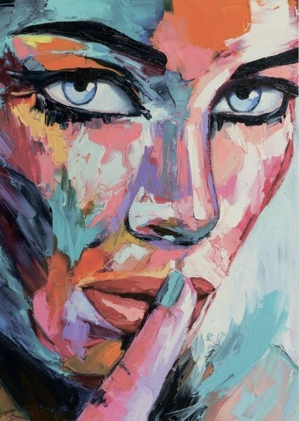 Картина Девушка - тишина 42x59,4 см Posterclub 