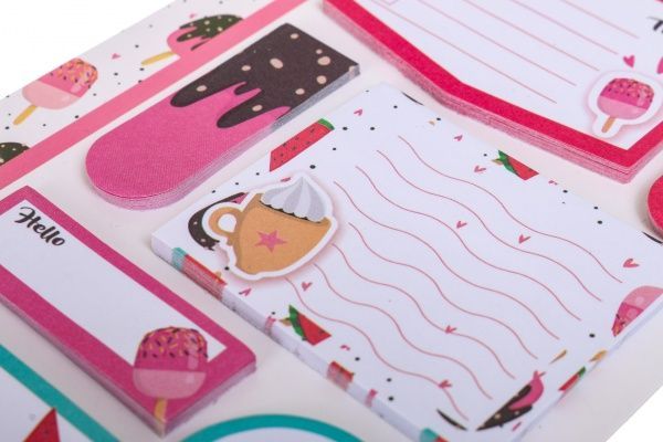 Стикеры клейкие Девичьи радости 7x25 шт.