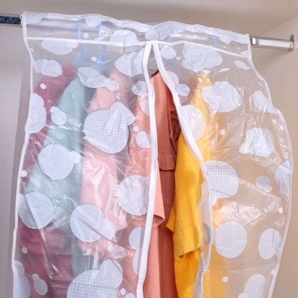 Тканинна шафа навісний 1000х600х600 мм сірий 