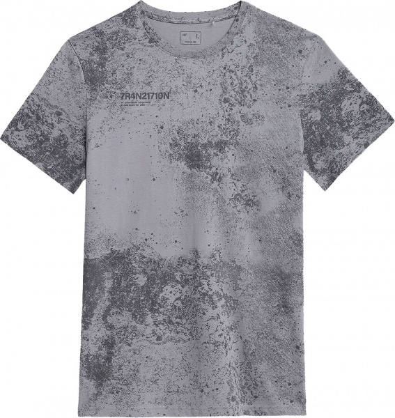 Футболка 4F D4L21-TSM209-27A р.S светло-серый